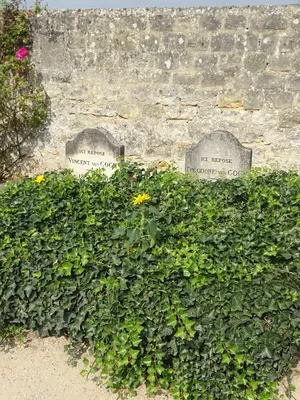 Tombe de Vincent et Théo van Gogh à Auvers-sur-Oise